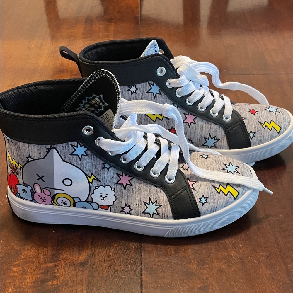 BT21 High-Top Sneakers